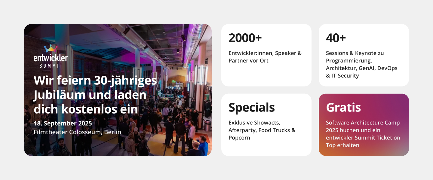 Entwickler Summit Werbung