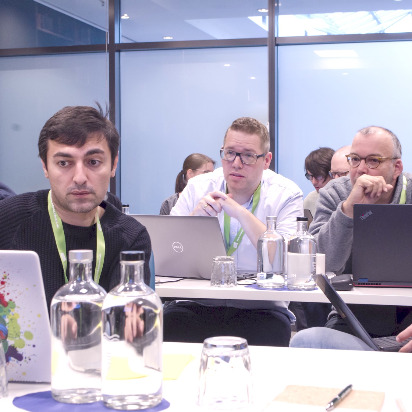 Teilnehmende einer Software Architecture Schulung