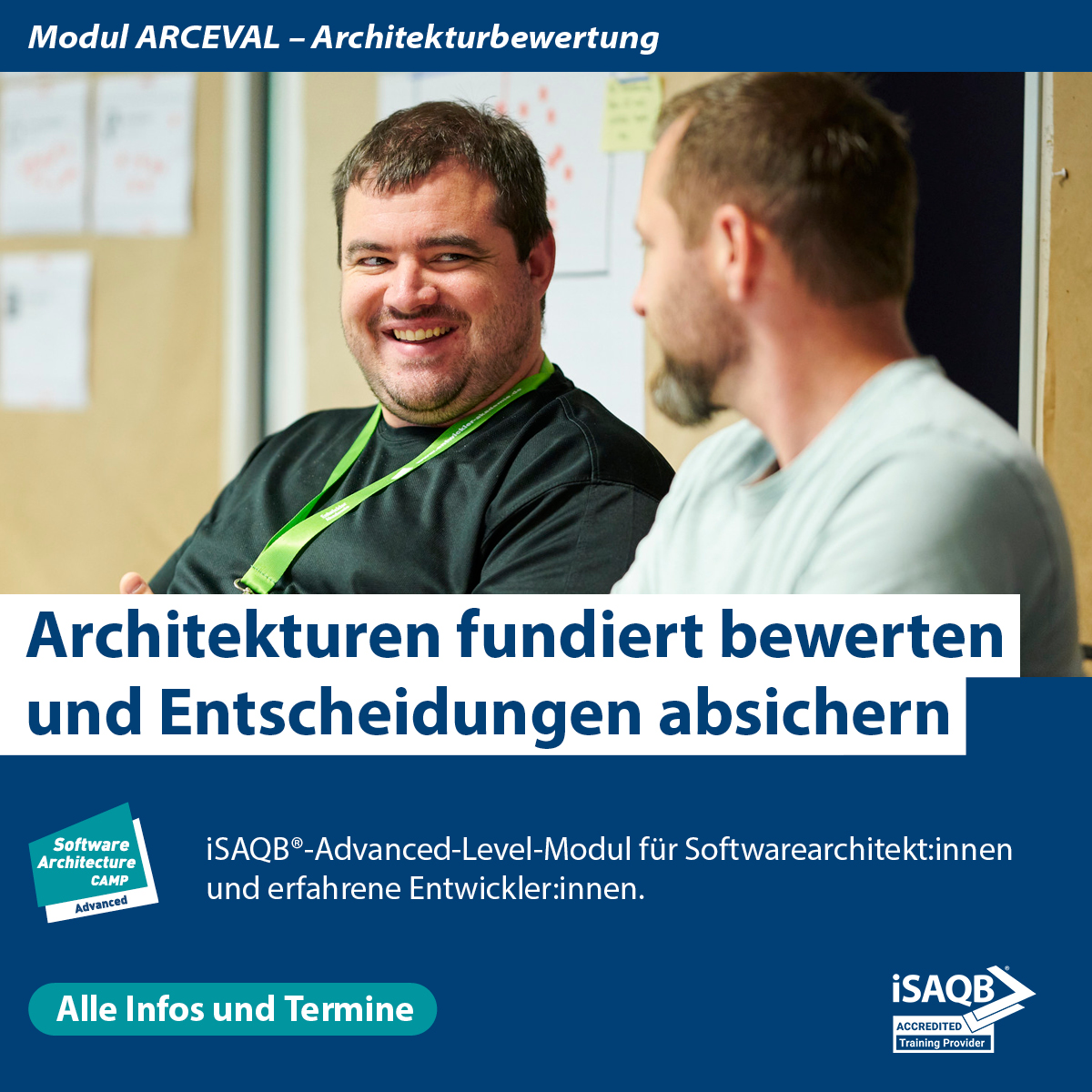Architekturbewertung Modul ARCEVAL (Software Architecture Camp) | Oktober 2026 Berlin logo