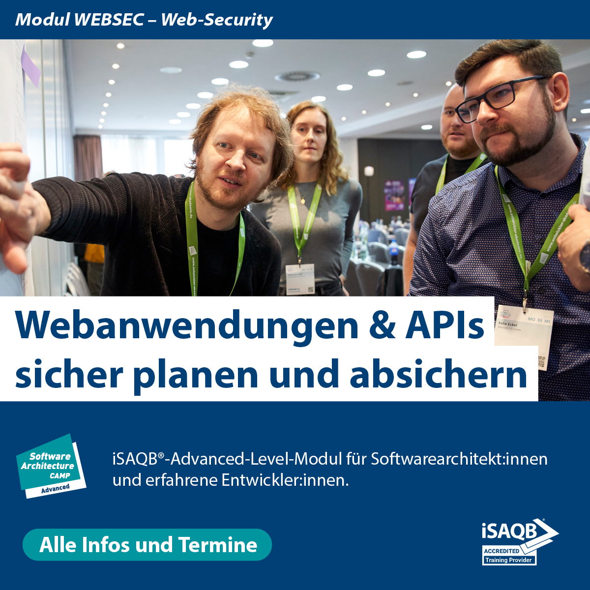 Web-Security – Modul WEBSEC (Software Architecture Camp) | September 2026 Berlin logo